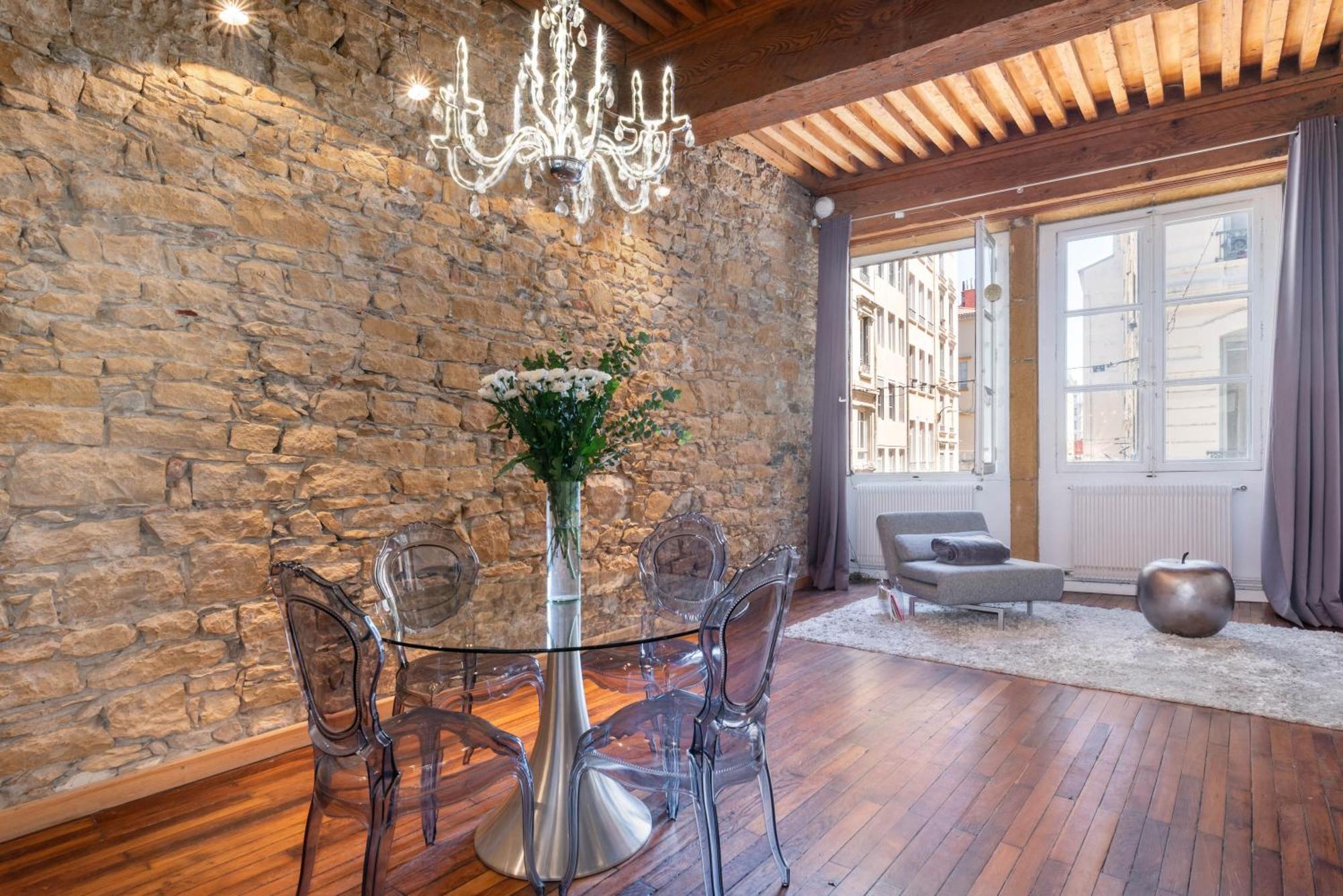 Le Carre Merciere , Appartements De Luxe Au Coeur De Lyon, Loft Et Studio Экстерьер фото